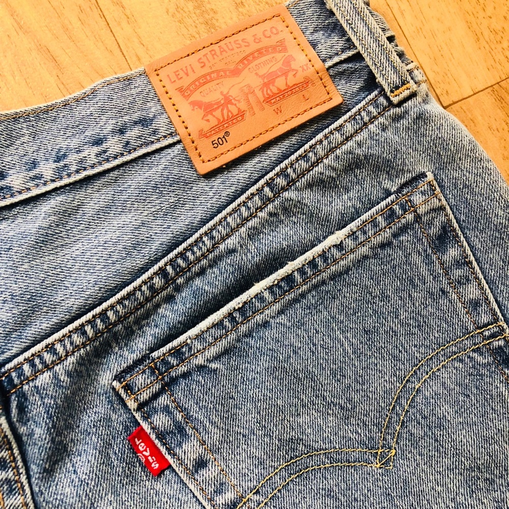 Levi’s High Waisted Shorts